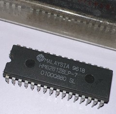 Hitachi HM628128LP-7 Integrated Circuit New From Static Tube