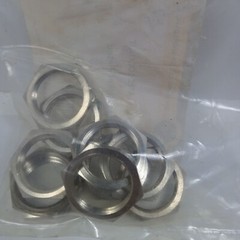 10 pack Brass Nickel Plated Lockout Nut CMP 20LN5 nos.