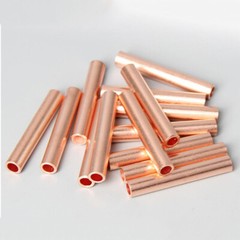 GT-2.5mm²~240mm² Copper Connecting Pipe Wire Joint Copper Tube Multiple Sizes