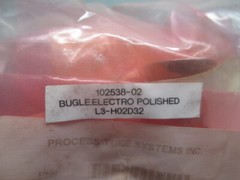 3 Process Tube Systems 102538-02 Buble, Electro Polished, L3-H02D32, 101511