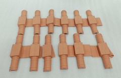 Lot of 36 MCT Brattberg AddBlock 40/24-28 3-40424280 Cable Seal Insert 18 Pair