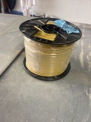 12 AWG Copper Solid Wire 500′ FT Roll THHN/THWN 600 Volt UL Listed -YELLOW