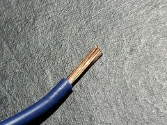 Del City #14awg GPT PVC Automotive/Marine Primary Lead Wire 60V/80C Blue /100ft