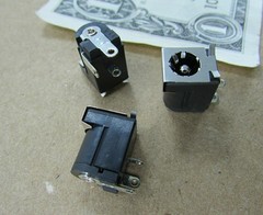 20 Kycon 2.5MM PCB Power Inlet Receptacles, Connectors KLDX-0202-B-PS 3.5A 24V
