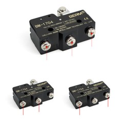 Micro Limit Switch SPDT 15A 125/250/480VAC Microswitch Roller Lever Plunger