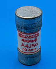 Ferraz Shawmut Gould A4J50 50 Amp Fuse A4J 50 Amp Trap (TBI)