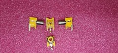 15 PCS SWITCHCRAFT PJRAN1X1U04 JACK T/H RTA RCA VIDEO YELLOW