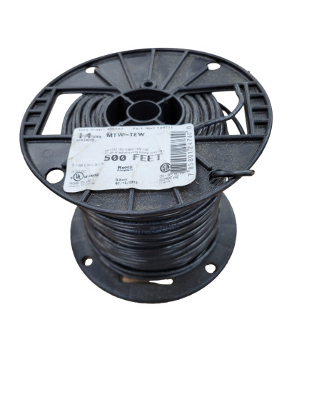 MTW14BLACK, SOUTHWIRE, MTW 14 AWG STRANDED, BLACK, Lot of 350