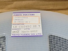 (2500 PCS) CM04RC08T TAIYO YUDEN CMC 500MA 3LN 1K OHM SMD