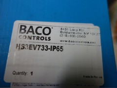 BACO HS3EV733-IP65 ROTARY CAM SWITH DISCONNECT * NEW
