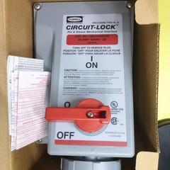 Hubbell HBL430MI7W Mechanical Interlock Device
