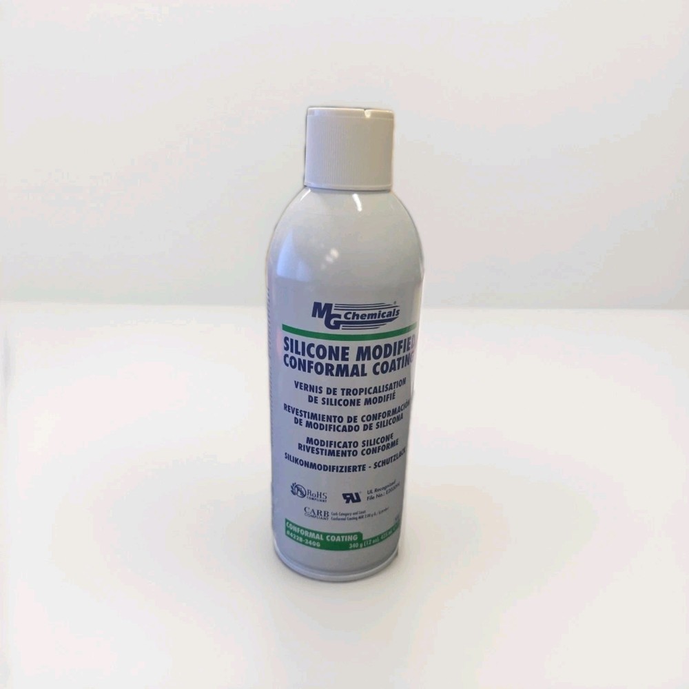 1Pc MG Chemicals 422B-340G Silicone Modified Conformal Coating 12 Oz (425mL)