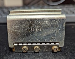 THERMISTOR BRIDGE ASSEMBLY. 6605-055-8433. P/N 611417-1. Made in Austria 1966.