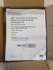 3M P/N:7623-T-95-3-RJS COLD SHRINK 3 CONDUCTOR TERM QT-III KIT 80-6114-4365-8