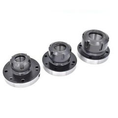1PC Chuck 100mm 80mm Mini Flange Four Axis Cartridge Collet Fixture ER16- ER40