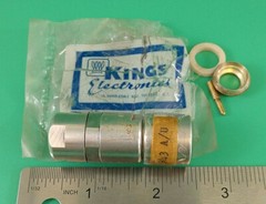 KINGS ELECTRONICS UG-943A/U N-TYPE CONNECTOR SILVER