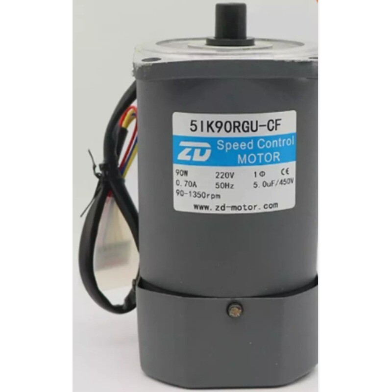 NEW ZD Speed Control MOTOR 5IK90RGU-CF 90W 220V 0.70A 1250r/min 50Hz