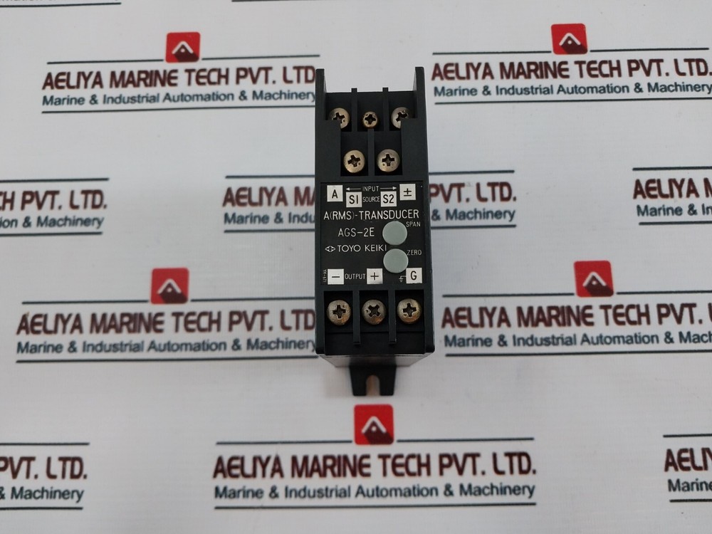 Toyo Keiki AGS-2E A (RMS)-Transducer AC 100/110V 50/60Hz