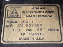 ANILAM MINIWIZARD #102-3 DRO BOX