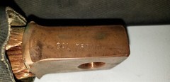 750 MCM Flexible Copper Ground Straps 750X16 Single Hole 1/2″ Stud