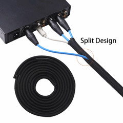 3/4inch 20Ft Braided split Cable Sleeve Cord Organizer Flexible Wire Wrap Cover