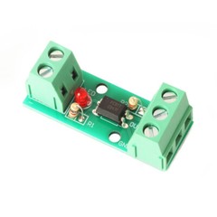 1pcs PC817 EL817 12V 80KHz 1 Chann Optocoupler Module Holder PLC Processor new