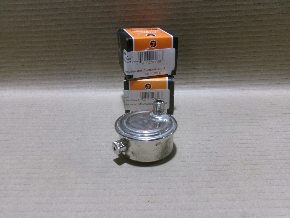 New Lot of 3 Maid-O-Mist A888 #C 1/8″ Angle Radiator Vent Valve AK