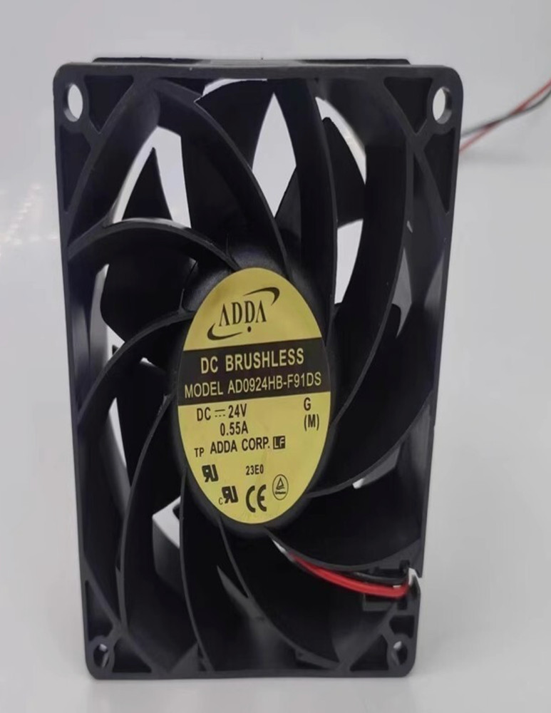 one for AD0924HB-F91DS DC24V 0.55A 9CM 2-Wire Inverter Fan@106,u