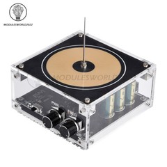 Bluetooth Music Tesla Coil AC110-240V 120W 50/60Hz High Frequency Voltage Pulse