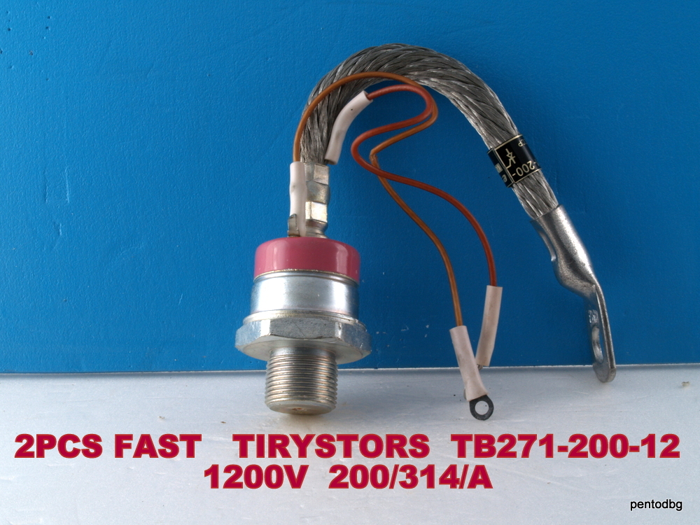 2PCS FAST POWER THYRISTORS TB271-200-12 USSR 314A 1200V IN ORIGINAL BOX