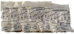 Canfield 510N1010000 120 V AC Solenoid Connectors – Lot of 7