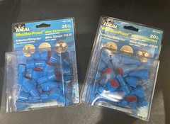 Ideal WeatherProof Wire Connectors 20 Pack #30-162, LOT OF 2 PKS