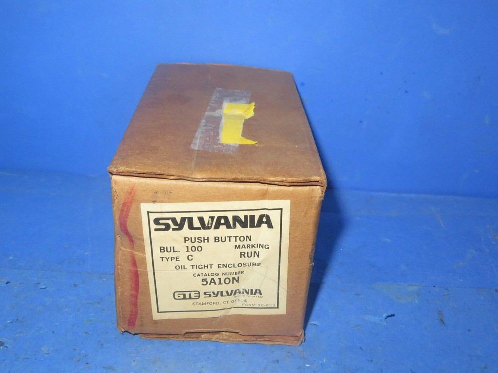NIB Sylvania 5A10N Type C Push Button + 1 Year Warranty