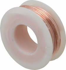 Bare Copper Wire 18 awg 4 oz Spool (50 Feet) Diameter 0.040
