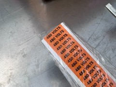 Brady Voltage Marker Tag Cards 6GX76/6GX77/6GX79/6GX80/6GX95/6GX84 (Lot of Many)