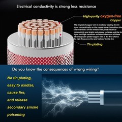 30ft Silicone Parallel Wire: Corrosion-Resistant 20GA for Electronic Use