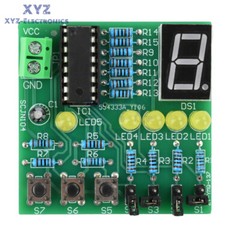 DC 5V DIY LED Decoding Display Electronic Parts DIY PCB Soldering Practice Kit