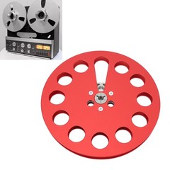 1/4 7 Inch Empty Tape Reel Aluminum Alloy Universal Open Reel Sound Tape Em FRKT