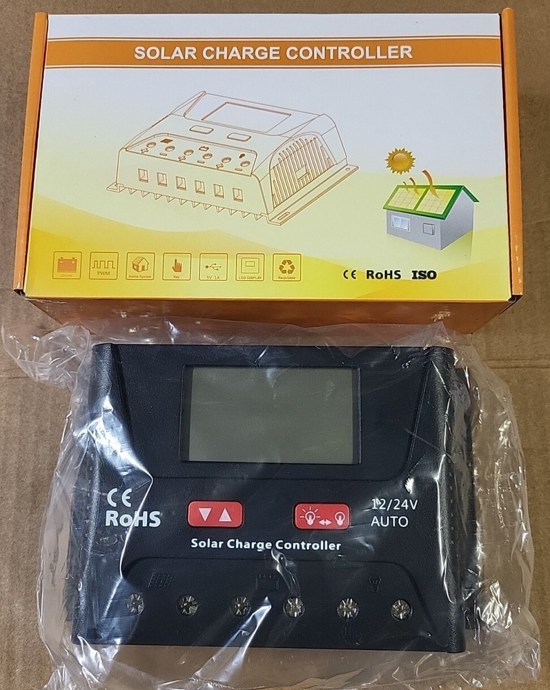 HP2440 PVM Solar Smart Charge Controller 12V/24V Auto 40A New Rv See Pics