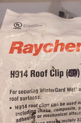 PACK OF 35 RAYCHEM H914 ROOF CLIPS TYCO THERMAL CONTROLS NEW 🎯