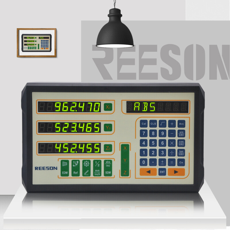 New 3 Axis Digital Readout Dro for Manual Lathe Milling Grinding Boring Machine