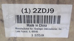NEW GRAINGER 2ZDJ9 STEEL CHAIN ~28′