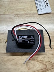 Tork Wall Plate Photocontrol Cat#3010 LED 120v New