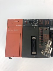 Mitsubishi A1S63P PLC CPU 7 Slot Rack with 6 Modules