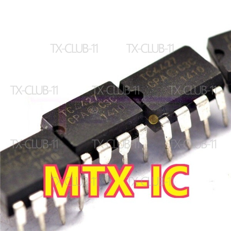 MTX-IC 5X TC4427CPA 1,5A DUAL HIGH-SPEED’ POWER MOSFET DRIVERS Fast Delivery