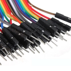 40x Dupont Cable Male Male 20cm Jumper Wire Arduino Raspberry Breadboard