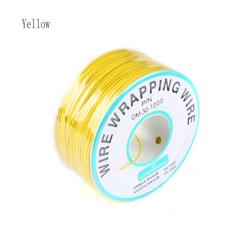 Wrapping Wire 10 Colors Single Strand Coppers Cable 30AWG 250Meters