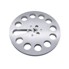 7Inch Tape Reel 12 Holes Aluminium- Empty Tape Spool Aluminum-Alloy