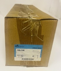 EATON CORPORATION CROUSE HINDS NO. C85 CGN 3 RGD C COND BODY CVR AND GSKT AL