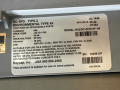 👀NEW RAYCAP RVZDC-3315-PF-48 DC SURGE PROTECTION FOR 6 RRH TOWER ROOF BASE OVP